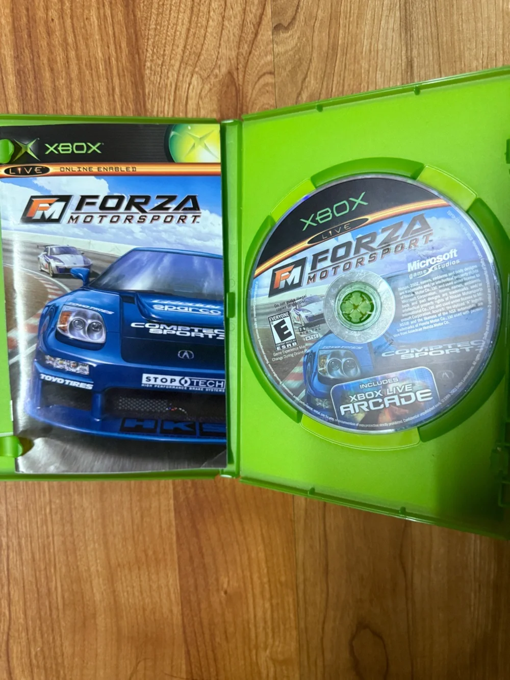Forza Motorsport (Xbox) - Blue Racing Cover